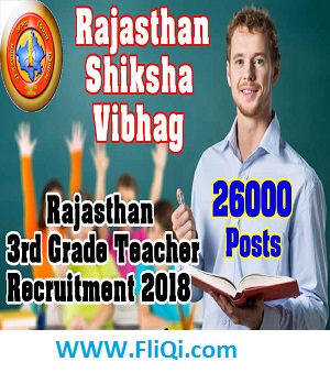 DEE Rajasthan Recruitment 2018-26,000 Teacher Posts